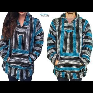 Baja hoodie/hippie “drug rug”